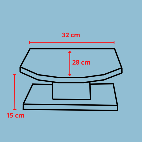 Supporto per antenne radar Raymarine 350 mm - immagine 3