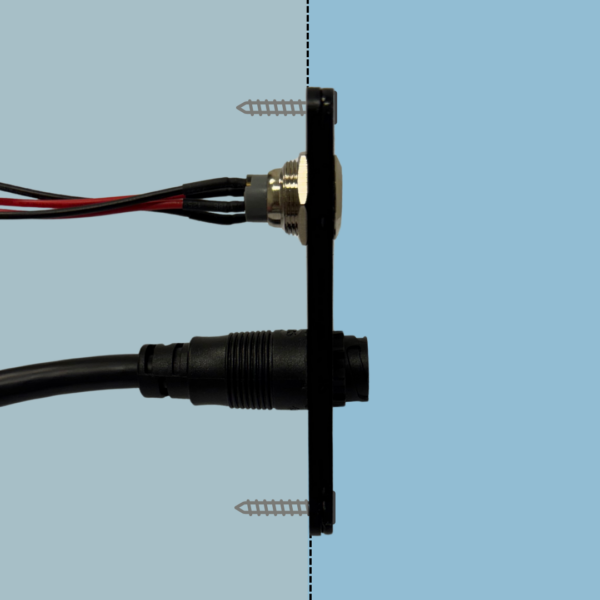 Presa per Lowrance ActiveTarget 2 con pulsante - immagine 3
