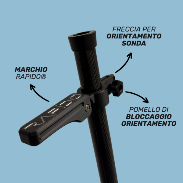 LEVA PIEGHEVOLE PER STAFFA IN CARBONIO - immagine 5
