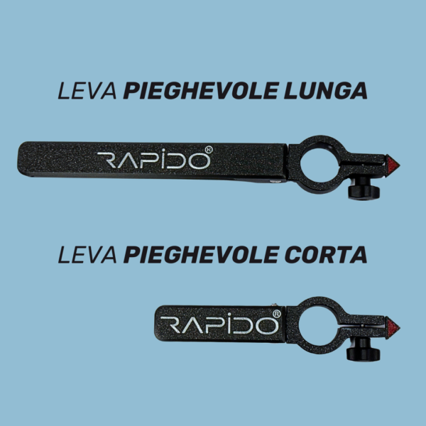 LEVA PIEGHEVOLE PER STAFFA IN CARBONIO - immagine 6